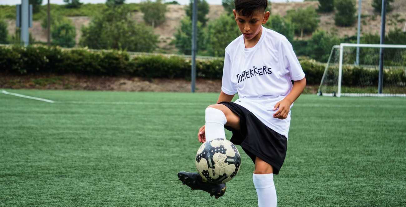Child practicing techniques through TopTekkers